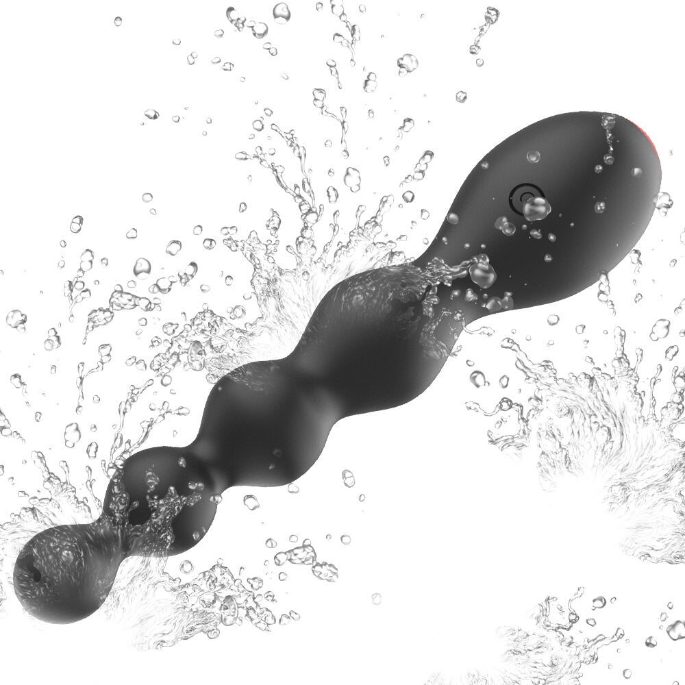 OLO Anal Beads Vibrator Prostate Massager 10 Speed Erotic Sex Toy for Women Clitoris Stimulator Vibrating Butt Plug - buysextoyth