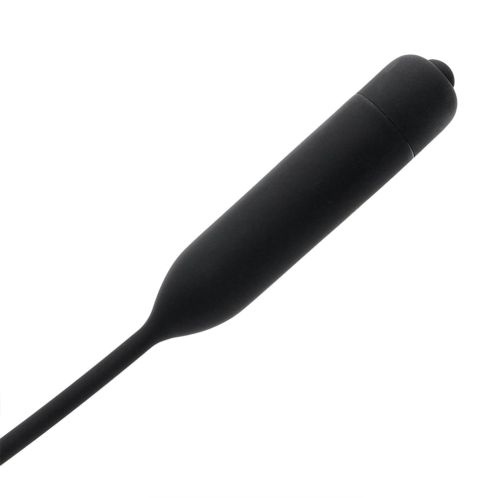 OLO Catheters Vibrator 5.5 Mm Penis Plug Sex Sounds Silicone Urethral Dilators Masturbator Sex Toys for Men - buysextoyth