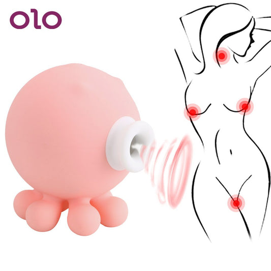 OLO Sex Toys for Women Anal Pussy  9 Speed Clitoris Vagina Oral Stimulator  Nipple Massager Octopus Sucking Vibrator - buysextoyth