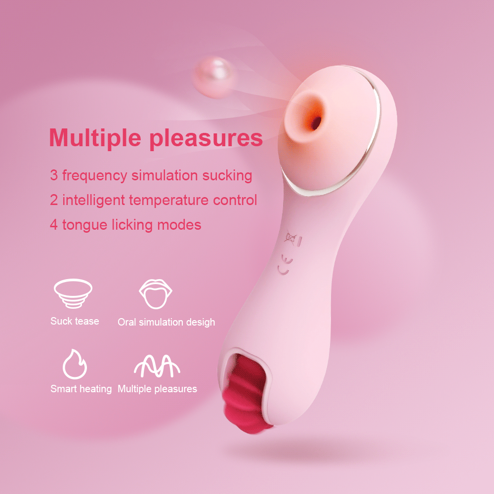 OTOUCH เครื่อง Nipple Clitoris Sucker Vibrator สำหรับผู้หญิงเลียหีของเล่นทำความร้อนซิลิโคน G-Spot กระตุ้น Masturbator - buysextoyth