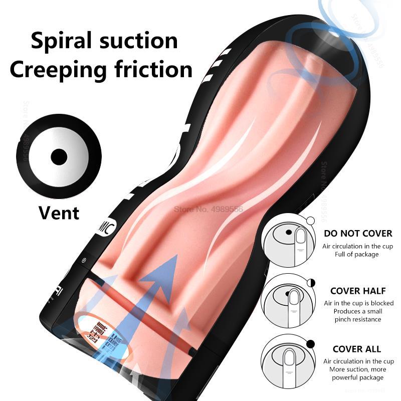ซิลิคอนตุ๊กตายาง Oral Sex Masturbation ถ้วยสำหรับชาย Masturbator นุ่มของเล่นเซ็กซี่ตุ๊กตาพ็อกเก็ตสำหรับเพศผู้ใหญ่อุปกรณ์18 + - buysextoyth