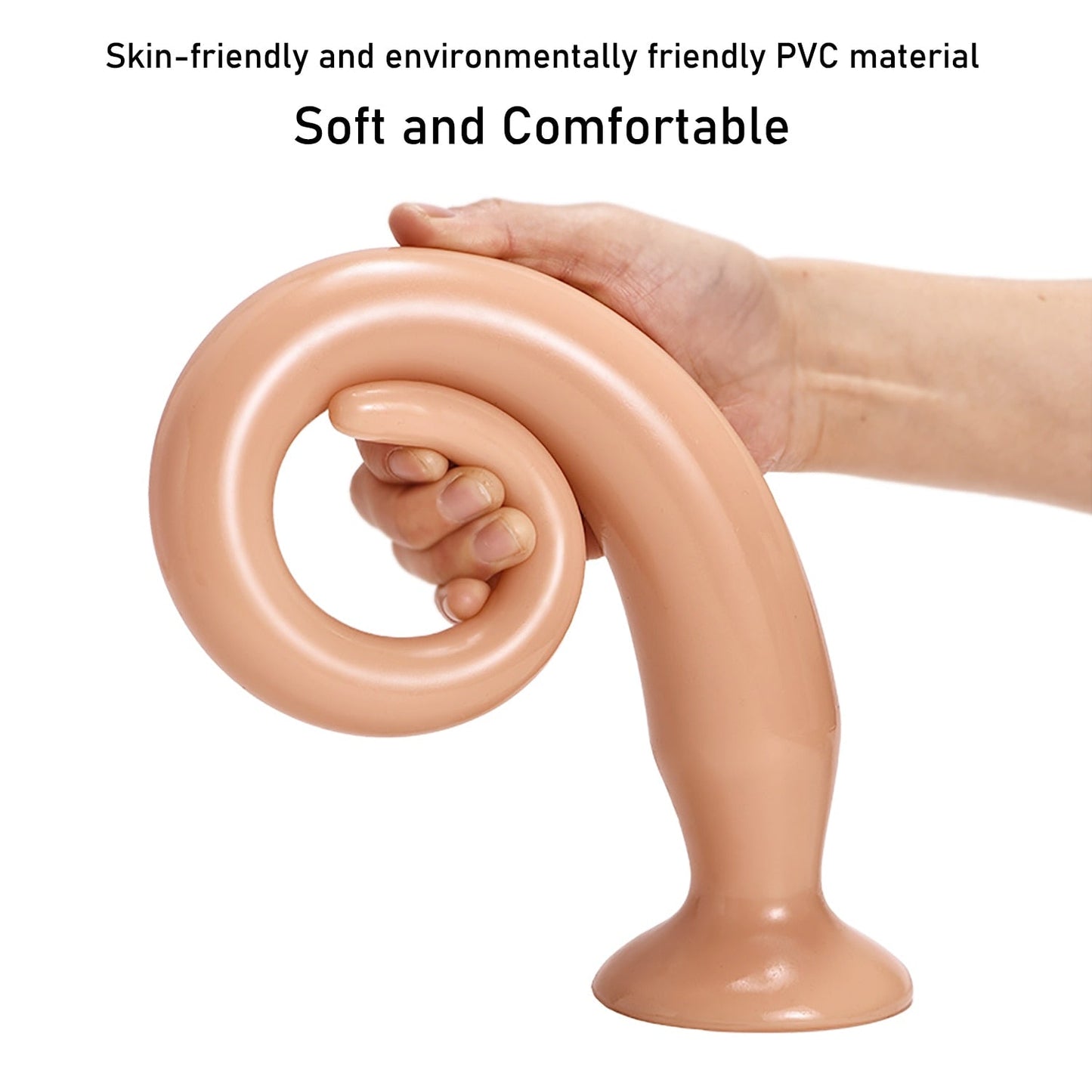 Overlength Anal Plug Dildos Sex Products Soft Anal Dilator Sex Toys for Stimulation of Vagina and Anus Flexible Big Butt Plug - buysextoyth