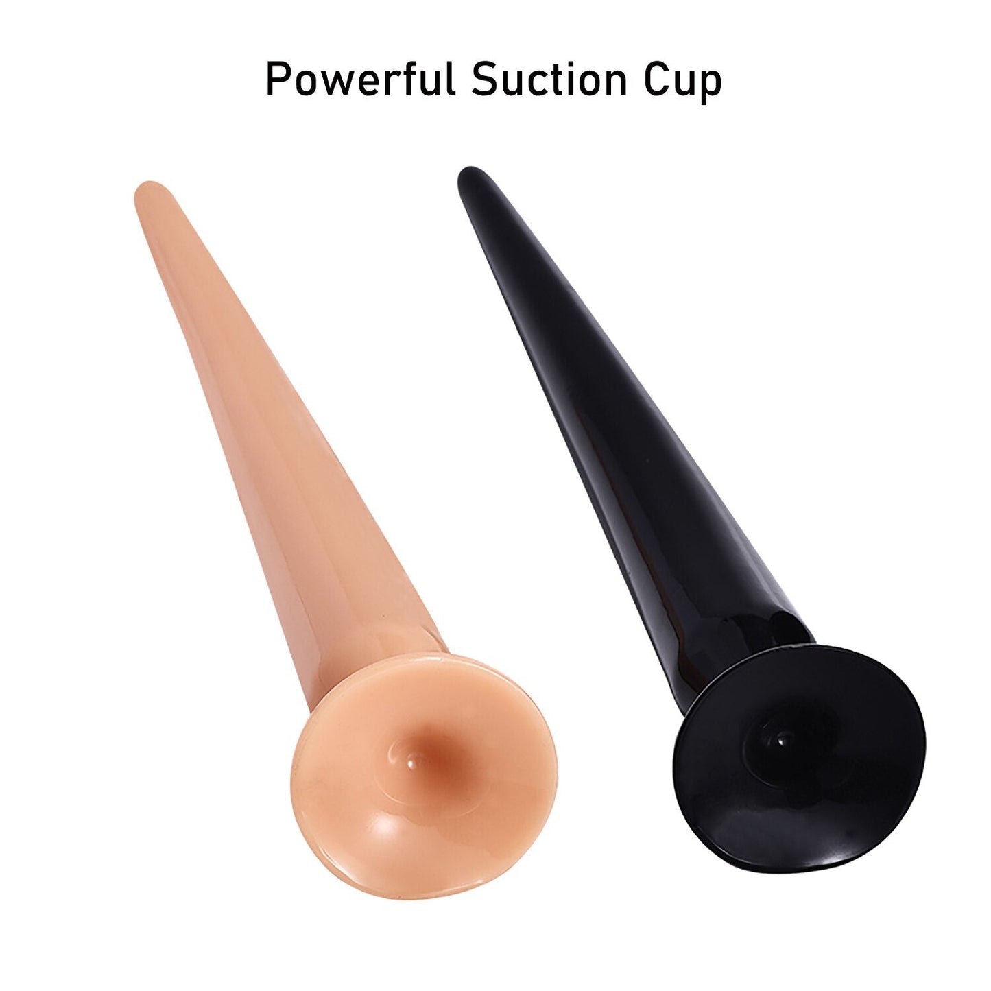 Overlength Anal Plug Dildos Sex Products Soft Anal Dilator Sex Toys for Stimulation of Vagina and Anus Flexible Big Butt Plug - buysextoyth