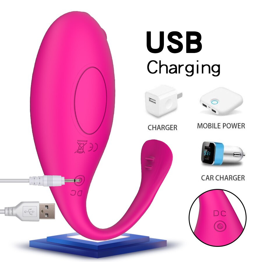 POMELOK Vibrator for Women Wireless Remote Vibrating Egg Vagina G-Spot Anal Stimulation Wear Vibrator Panties Sex Toy for Couple - buysextoyth