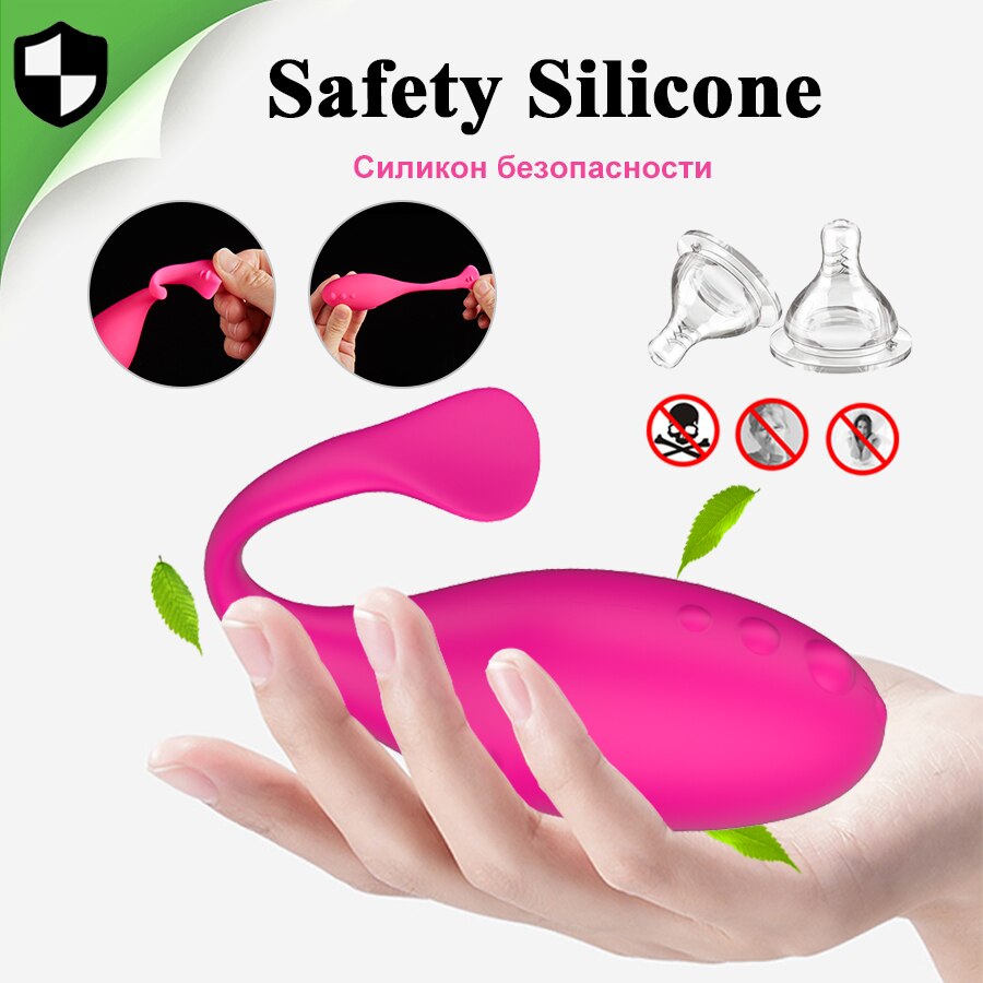 POMELOK Vibrator for Women Wireless Remote Vibrating Egg Vagina G-Spot Anal Stimulation Wear Vibrator Panties Sex Toy for Couple - buysextoyth