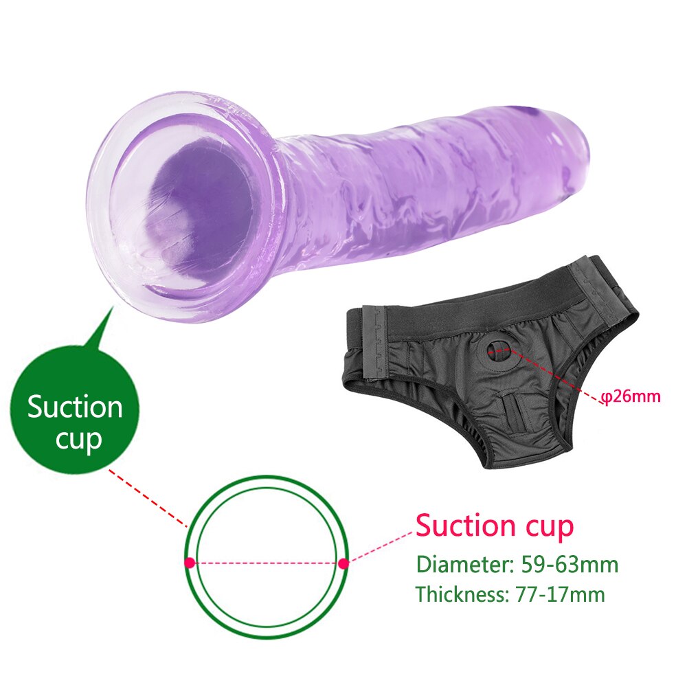 Panties Toy Dildo Panties Outdoor Vibrator EroticToys Wearable  for Lesbian Adult Sex Toys Strap on Penis  Dildos for Women - buysextoyth