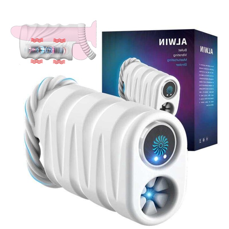 Penis Delay Trainer Blowjob Male Masturbation Vibrator Automatic Oral Orgasm Sex Glans Stimulate Massager Adult Sex Toys for Men - buysextoyth