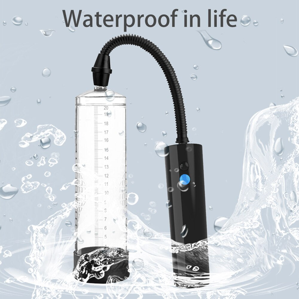 Penis Pump Vacuum Pump Sex Toy for Men Gays Penis Pump Enlarger Male Masturbator Bigger Growth Enlargement Device Sex Products - buysextoyth