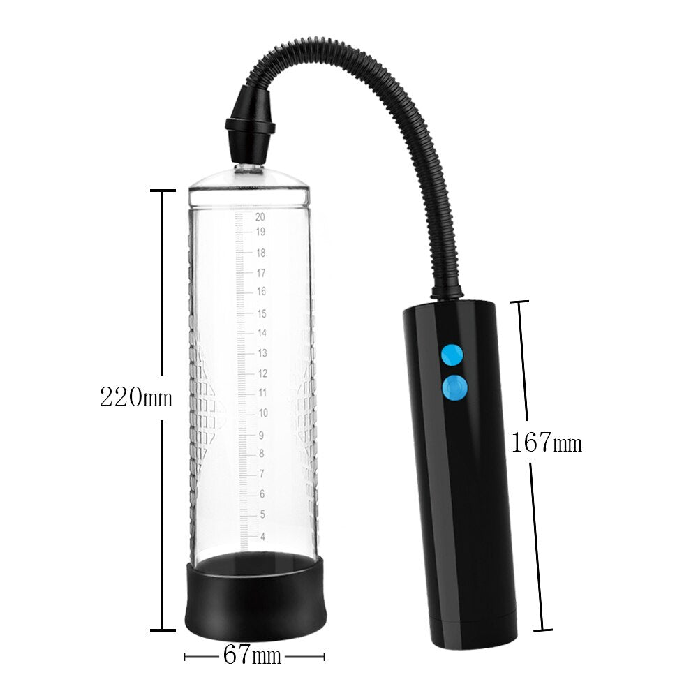 Penis Pump Vacuum Pump Sex Toy for Men Gays Penis Pump Enlarger Male Masturbator Bigger Growth Enlargement Device Sex Products - buysextoyth