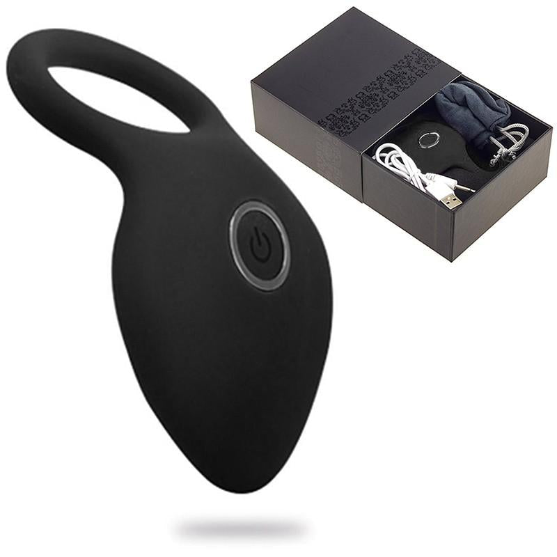 Penis Ring Vibrating Clitoris Stimulator G Spot Sex Toys for Couple Vibro Delay Lick Vagina Orgasm Lock Fine Sleeve Vibrator - buysextoyth