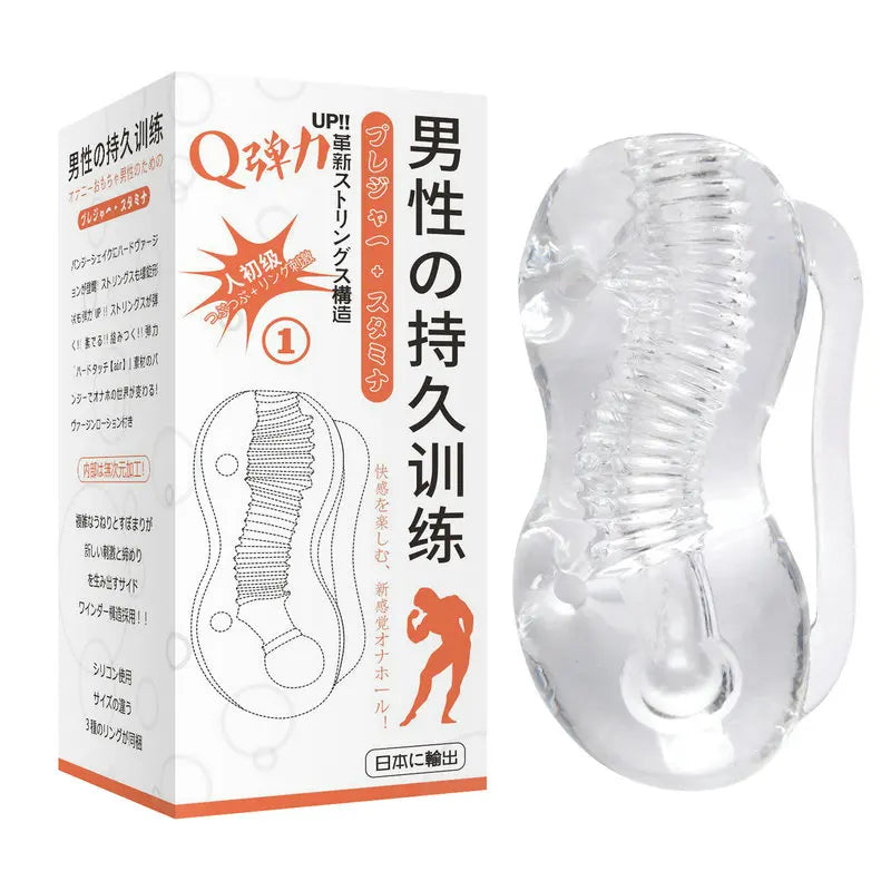 Penis Trainer Realistic Artificial Vagina Pussy Adult Sex Products Enlarge Ejaculation Delay Adult Sex Toys for Men Masturbator - buysextoyth