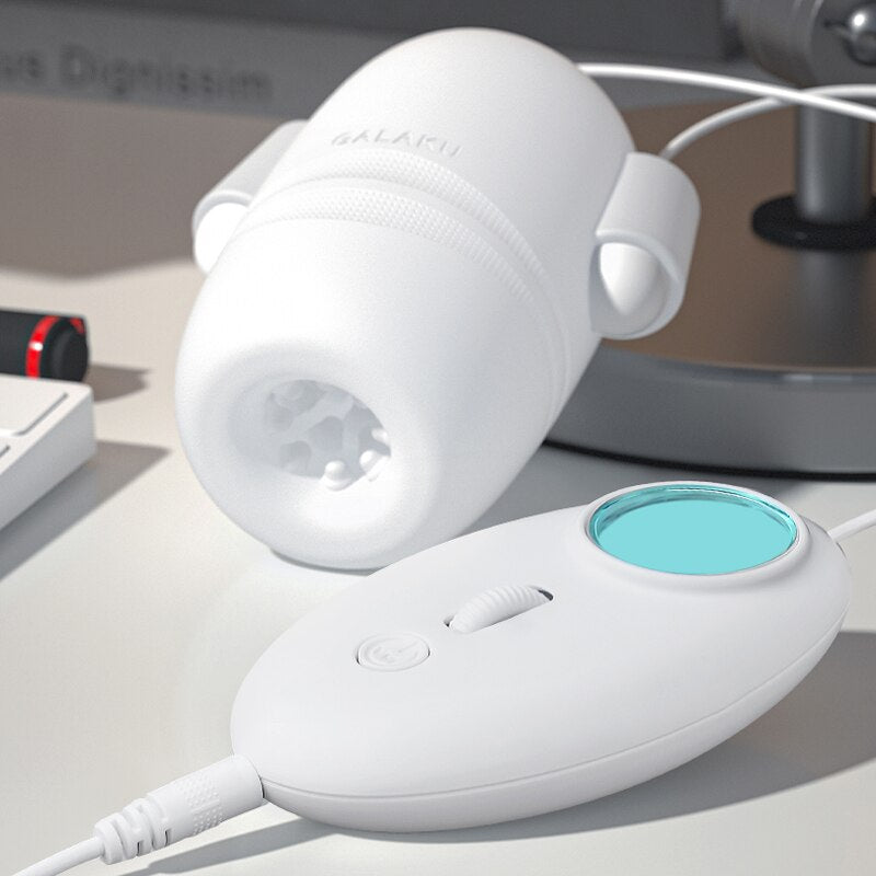 ญี่ปุ่น Penis Trainer Vibrator เพศของเล่นซิลิโคน Penis Trainer Glans Delay Ejaculation ชาย Masturbator อวัยวะเพศชาย Vibrator - buysextoyth