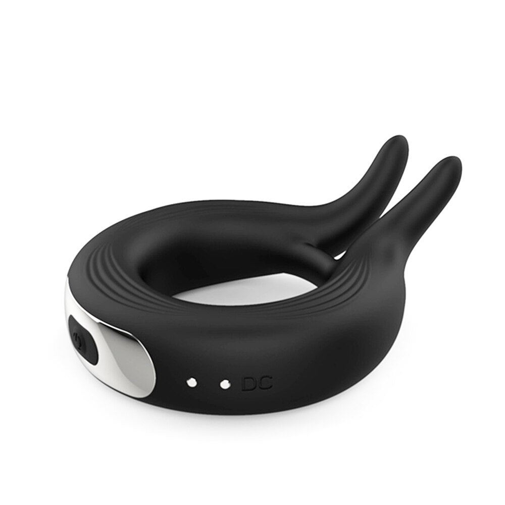 รีโมทคอนโทรลไร้สาย Penis Vibrator แหวนสำหรับชาย Delay Ejaculation Vibrating Cock แหวนชาย Masturbator เซ็กซ์ทอยสำหรับผู้ใหญ่18 - buysextoyth