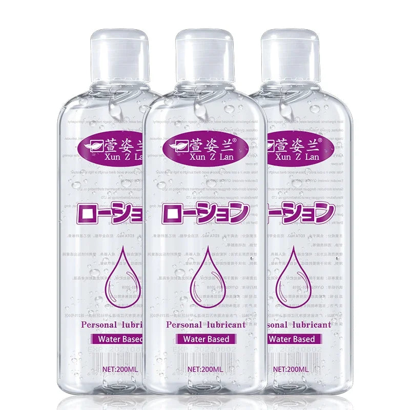Personal Water-Based Anal Sex Lubricant Body Massage Oil Masturbation Grease Sex Lube Oral Vaginal Gel 200ML Sex Products - buysextoyth