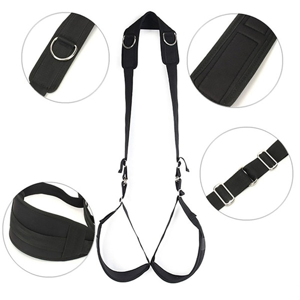 Portable Thigh Restraint Sling for Fetish Bondage Unisex Sex Swing Toy Sex Toys for Fetish Men - buysextoyth
