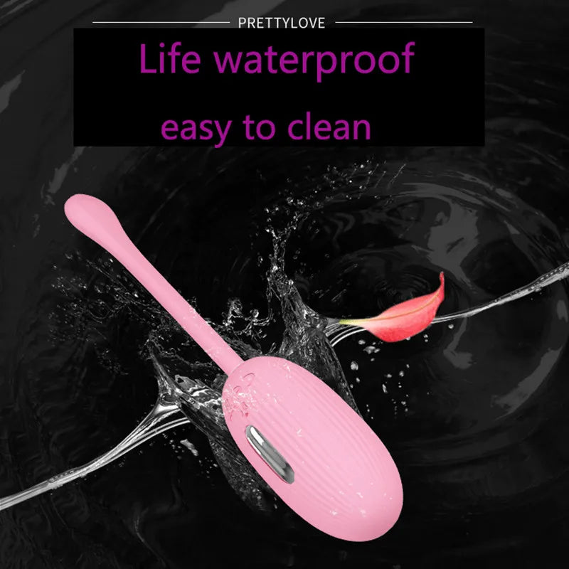 Pretty Love Female Masturbator Electro Shock Pulse Vagina Vibrator G sopt Clitoral Stimulator Electric Kegel Sex Toy For Woman - buysextoyth