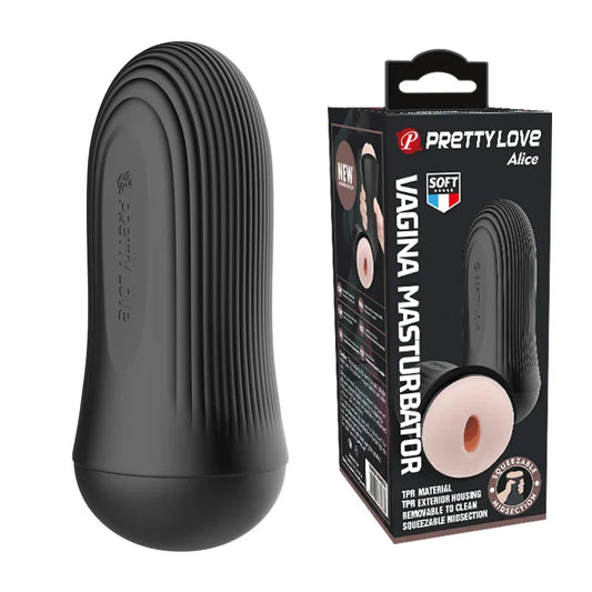 Pretty Love Male Masturbator Silicone Vagina Real Pussy Masturbation Cup Sex Product Sex Toys for Men - buysextoyth