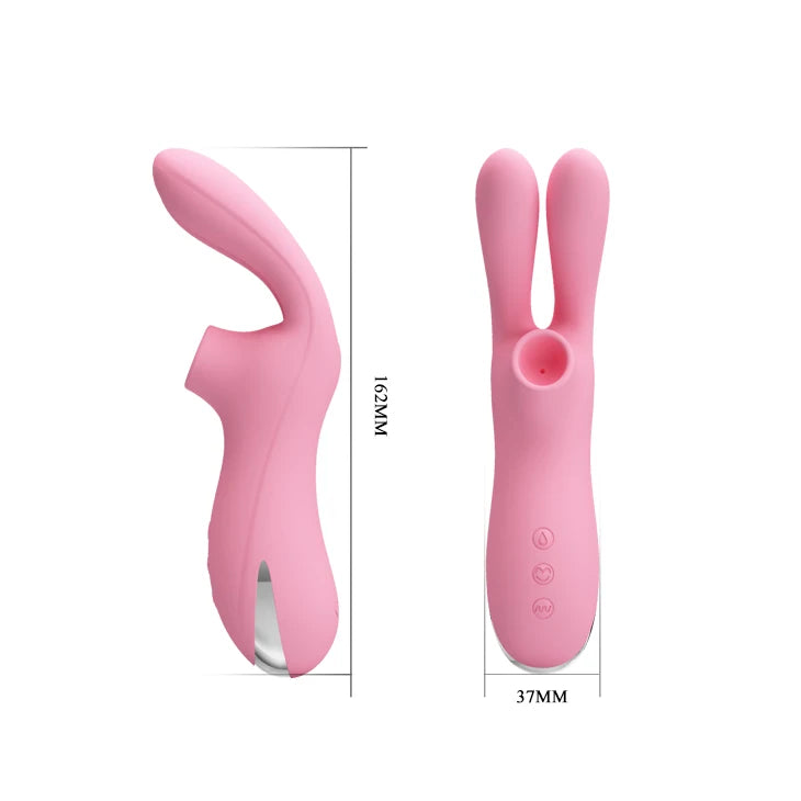 Pretty love Sucking Vibrator Nipple Clit Sucker Clitoris Stimulator G-Spot 7 Speeds Sucker Vibrator for Women Sex Toys for Adult - buysextoyth
