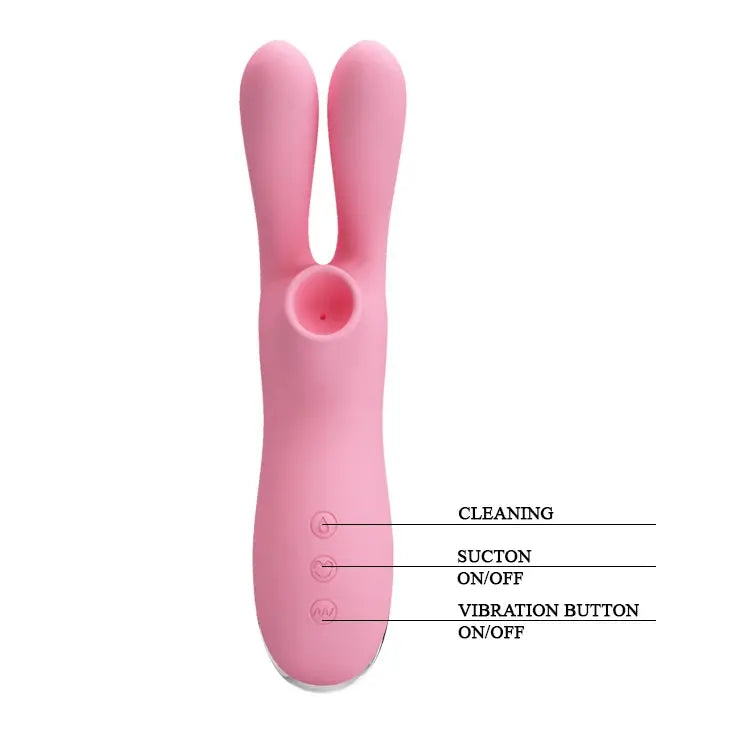 Pretty love Sucking Vibrator Nipple Clit Sucker Clitoris Stimulator G-Spot 7 Speeds Sucker Vibrator for Women Sex Toys for Adult - buysextoyth