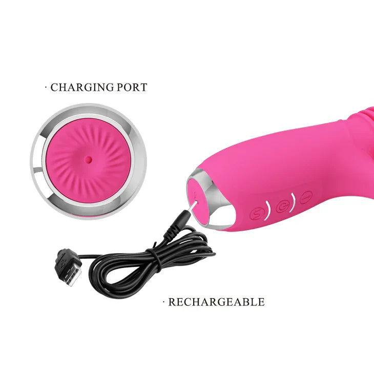 Pretty love thrusting Vibrators For Women  Sex Toys 12 Speed Retractable Sex Machine Vagina G Spot Masturbation Toys For Adults - buysextoyth