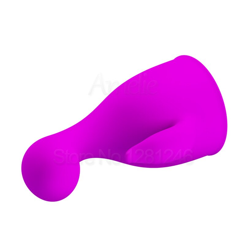 Prettylove G-spot Clitoris Stimulation AV Vibrator Cap Head Magic Wand Massager Attachment AV Rod Accessories Sex Toys for Woman - buysextoyth