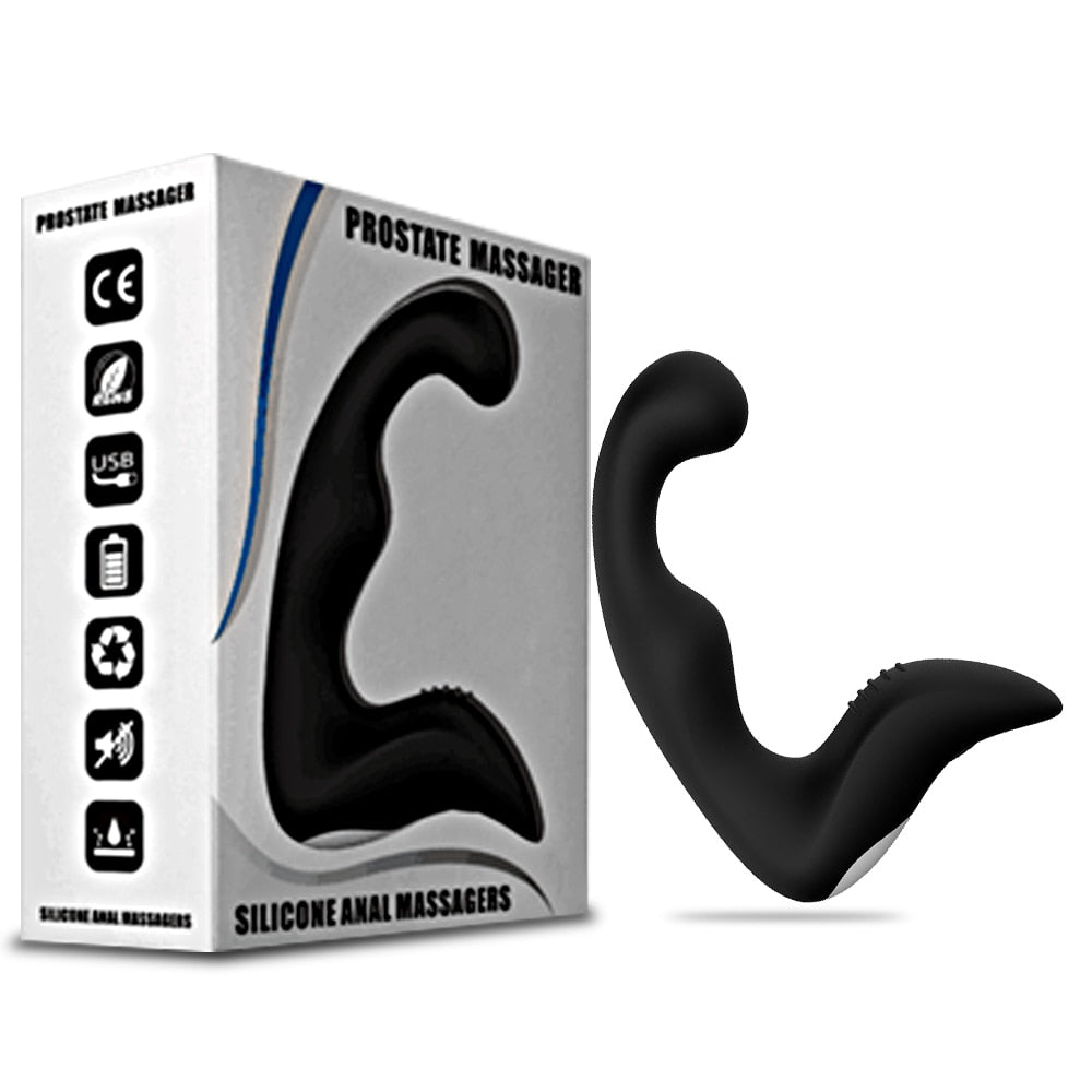 ชาย Prostate Massager 9ความเร็วมอเตอร์ Vibrators เพศของเล่นสำหรับผู้ชาย Masturbator Anal Butt Plug สินค้าผลิตภัณฑ์สำหรับผู้ใหญ่คู่18 - buysextoyth