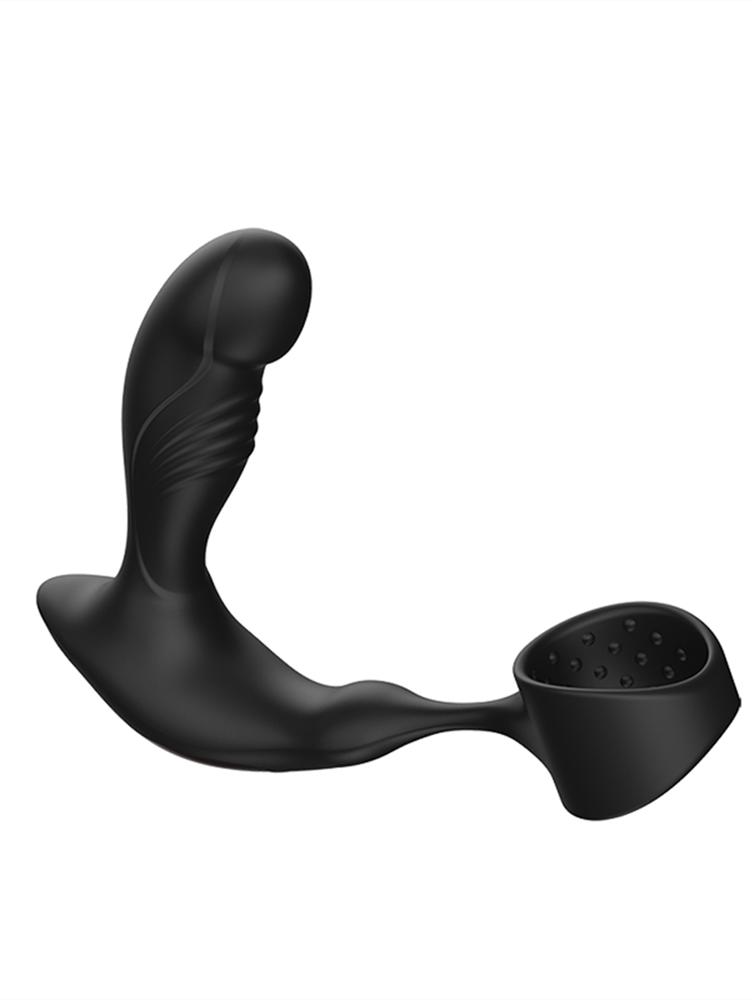 Prostate Massager Anal Vibrator Male Prostate Massage Anal Plug Prostate Stimulator Butt Plug Delay Ejaculation Ring Sex Toy - buysextoyth