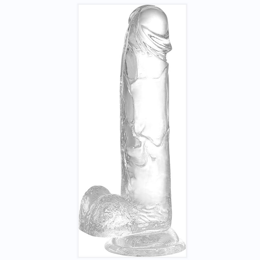 7.3 inch Soft dilod. Dildos.Realistic Dildo. Human Safety Material. with Powerful Suction Cups. Suitable for Women/Men/Gay. Adult Toys for Women or Beginer - buysextoyth