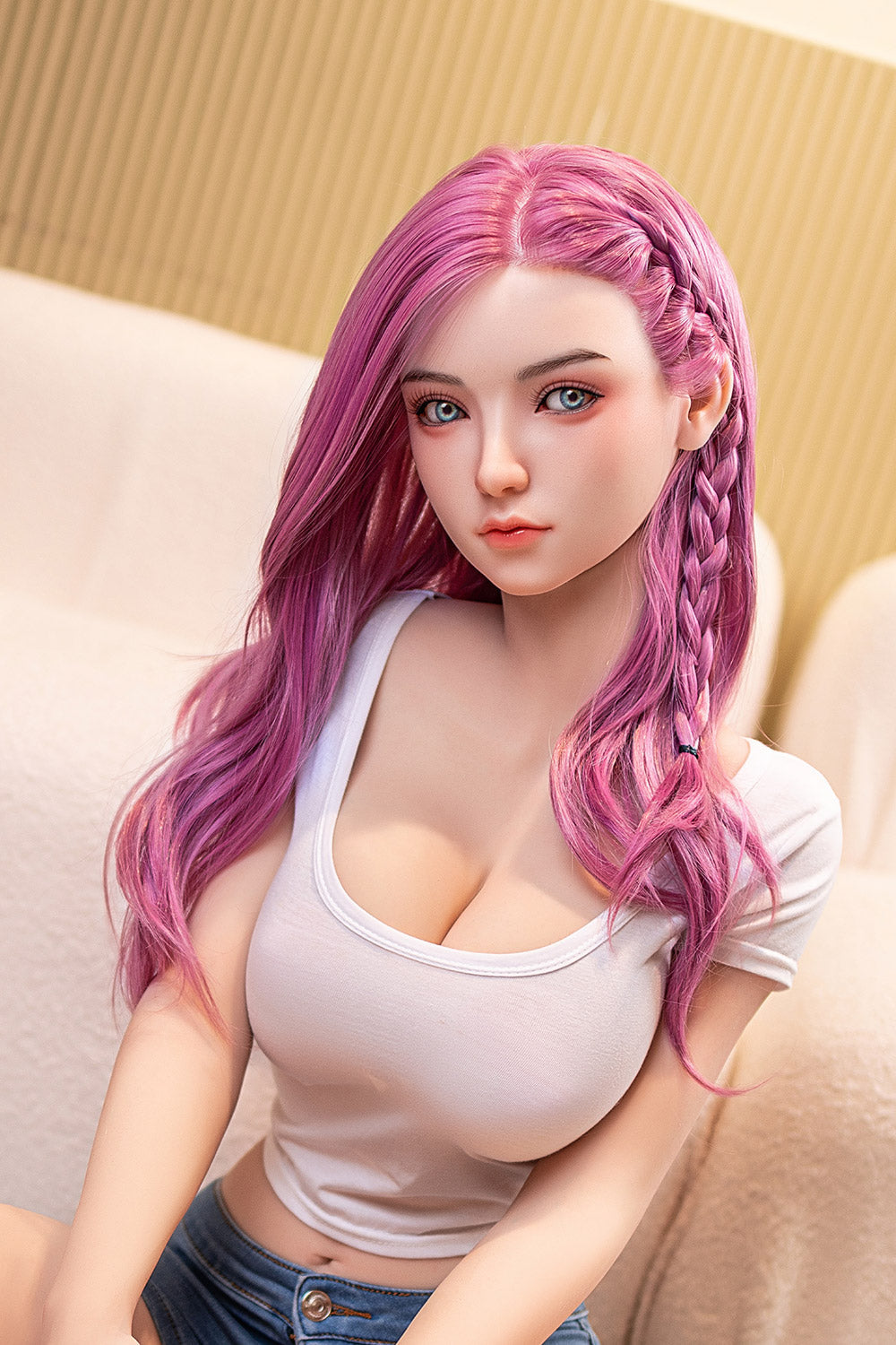 Thailand Stock-Harriet / 160cm Head TPE Real-life Young Curvy Girl Sex Doll [THdoll-1001] - buysextoyth