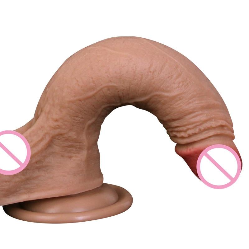 Real Skin Feel Soft Dildos Suction Cup Realistic Penis Big Dick Adult Sex Toys for Woman Masturbation Products Strapon Dildos - buysextoyth