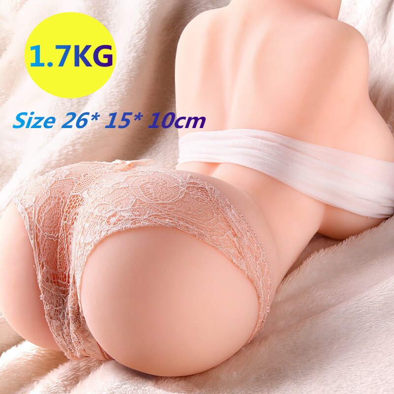 Real Soft ปลอมลำตัว Anus หีชาย Masturbator ผลิตภัณฑ์เพศของเล่นสำหรับผู้ชาย18ชาย Masterbater ประดิษฐ์ช่องคลอด Anal sexDoll - buysextoyth