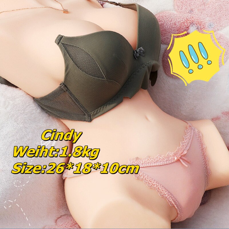 Real Soft ปลอมลำตัว Anus หีชาย Masturbator ผลิตภัณฑ์เพศของเล่นสำหรับผู้ชาย18ชาย Masterbater ประดิษฐ์ช่องคลอด Anal sexDoll - buysextoyth