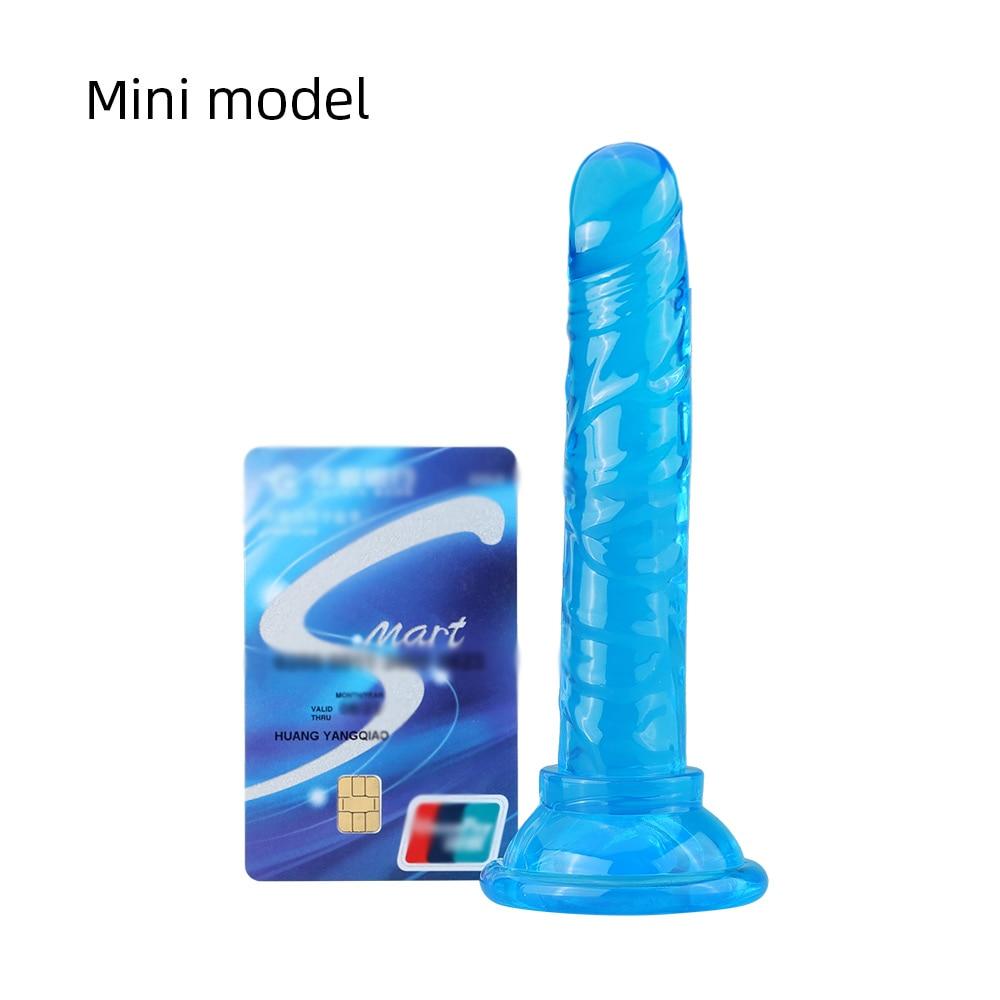 Realistic Dildo Vagina Anal Butt Plug Penis with Suction Cup No Vibrator Sex Toys for Woman Masturbation Adult Toys - buysextoyth