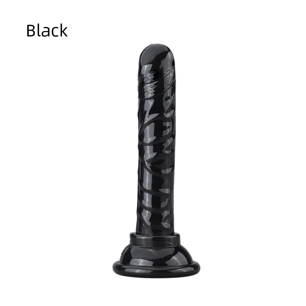 Realistic Dildo Vagina Anal Butt Plug Penis with Suction Cup No Vibrator Sex Toys for Woman Masturbation Adult Toys - buysextoyth