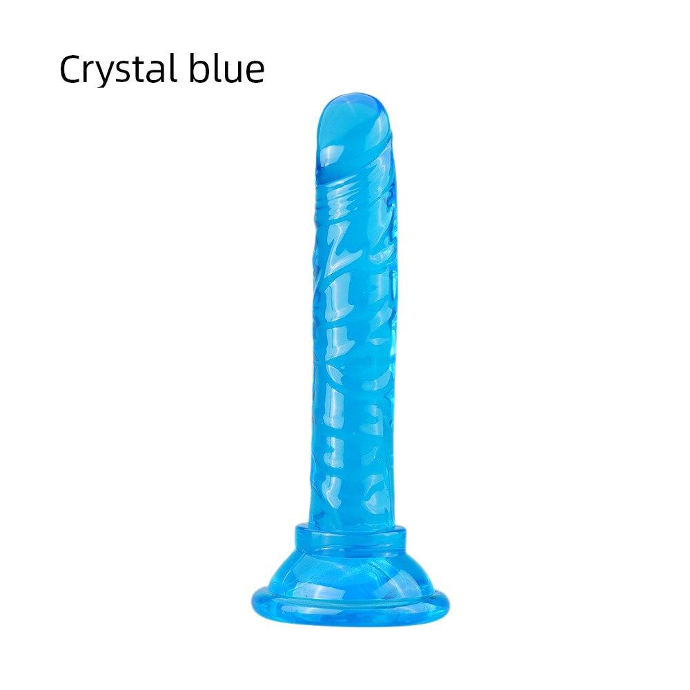 Realistic Dildo Vagina Anal Butt Plug Penis with Suction Cup No Vibrator Sex Toys for Woman Masturbation Adult Toys - buysextoyth