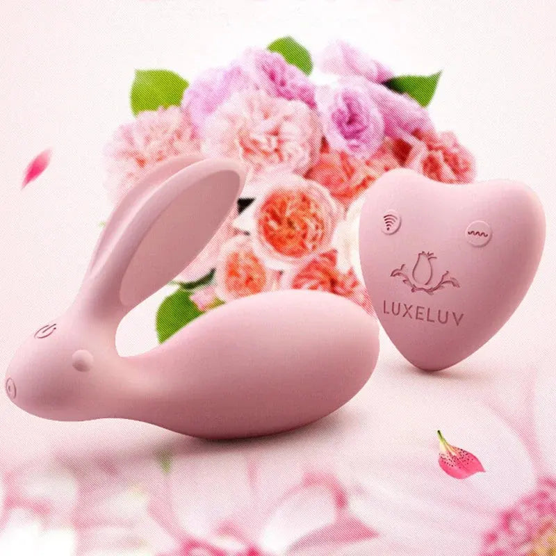 Remote Control Dual Motors Vibrating Egg Rabbit G Spot Clitoris Vagina Anal Stimulate Strapon Dildo Vibrators Sex toys for women - buysextoyth