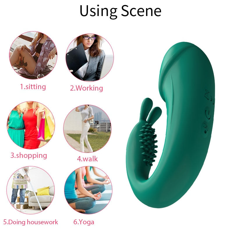 Remote Control Female Wearable Bullet Vibrator Adult Sex Toy for Woman Clitoral Stimulate Dildo Vibrators for Women Masturbator - buysextoyth