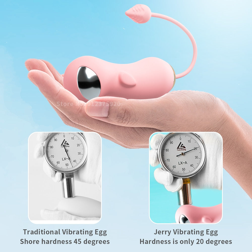 Remote Control Kegel Electric Shock Vaginal Balls for Women Clit Stimulation Vibrator Sex Toy Female Masturbation Vibrating Egg - buysextoyth