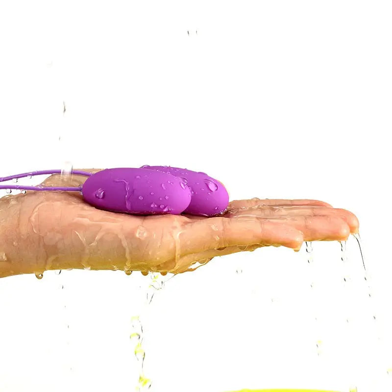 Remote Control Vibrating Egg Sex Toys for Women Clitoris Stimulator USB Charger Double Jump Egg Female Masturbation Sex Shop - buysextoyth