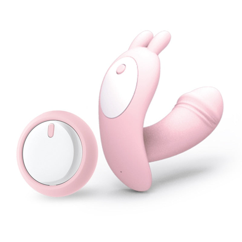 Remote Control Wearable Vibrator Dildo Vibrators for Women G-spot Clitoris Invisible Butterfly Panties Vibrating Egg Sex Toys - buysextoyth