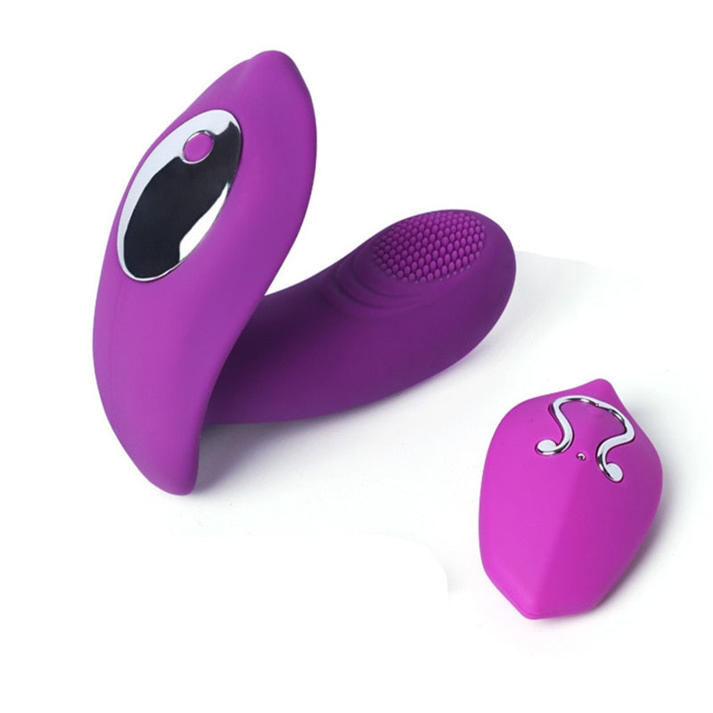 Remote Control Wearable Vibrator Dildo Vibrators for Women G-spot Clitoris Invisible Butterfly Panties Vibrating Egg Sex Toys - buysextoyth