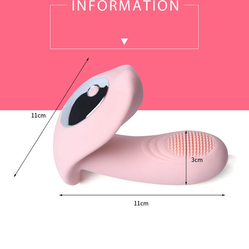 Remote Control Wearable Vibrator Dildo Vibrators for Women G-spot Clitoris Invisible Butterfly Panties Vibrating Egg Sex Toys - buysextoyth