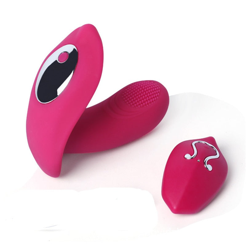 Remote Control Wearable Vibrator Dildo Vibrators for Women G-spot Clitoris Invisible Butterfly Panties Vibrating Egg Sex Toys - buysextoyth