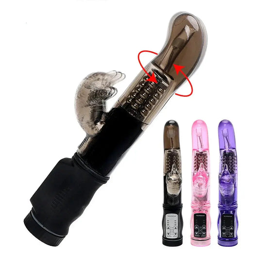 Rotate Dildos Anal Plug Rabbit Vibrators for Women Clitoris Vagina Butt Massage Sex Toys Adult Erotic Machine Female Sextoy Shop - buysextoyth