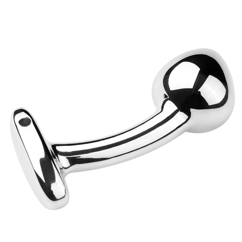 S/M/L Sex Metal Anal Toys Female Adult Sex Products Men and Women Ass Plug Stainless Steel Anal Plug Sex Toys Anal Dildo Toys - buysextoyth