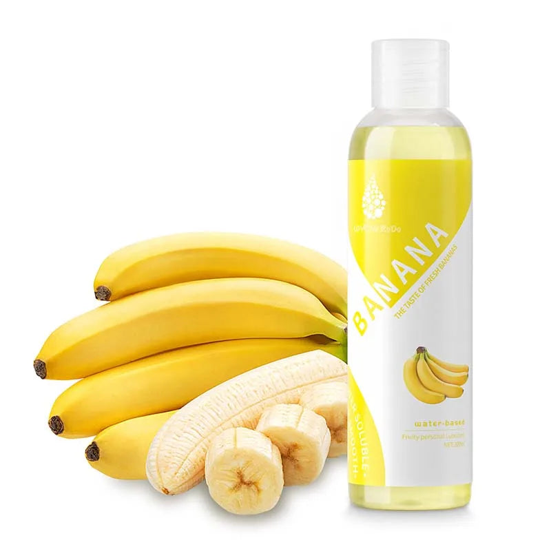 Fruit flavor Water Based Lubricant Lube Lubricants Gel Easy To Clean Products Lubricating Lotion 200ML - buysextoyth