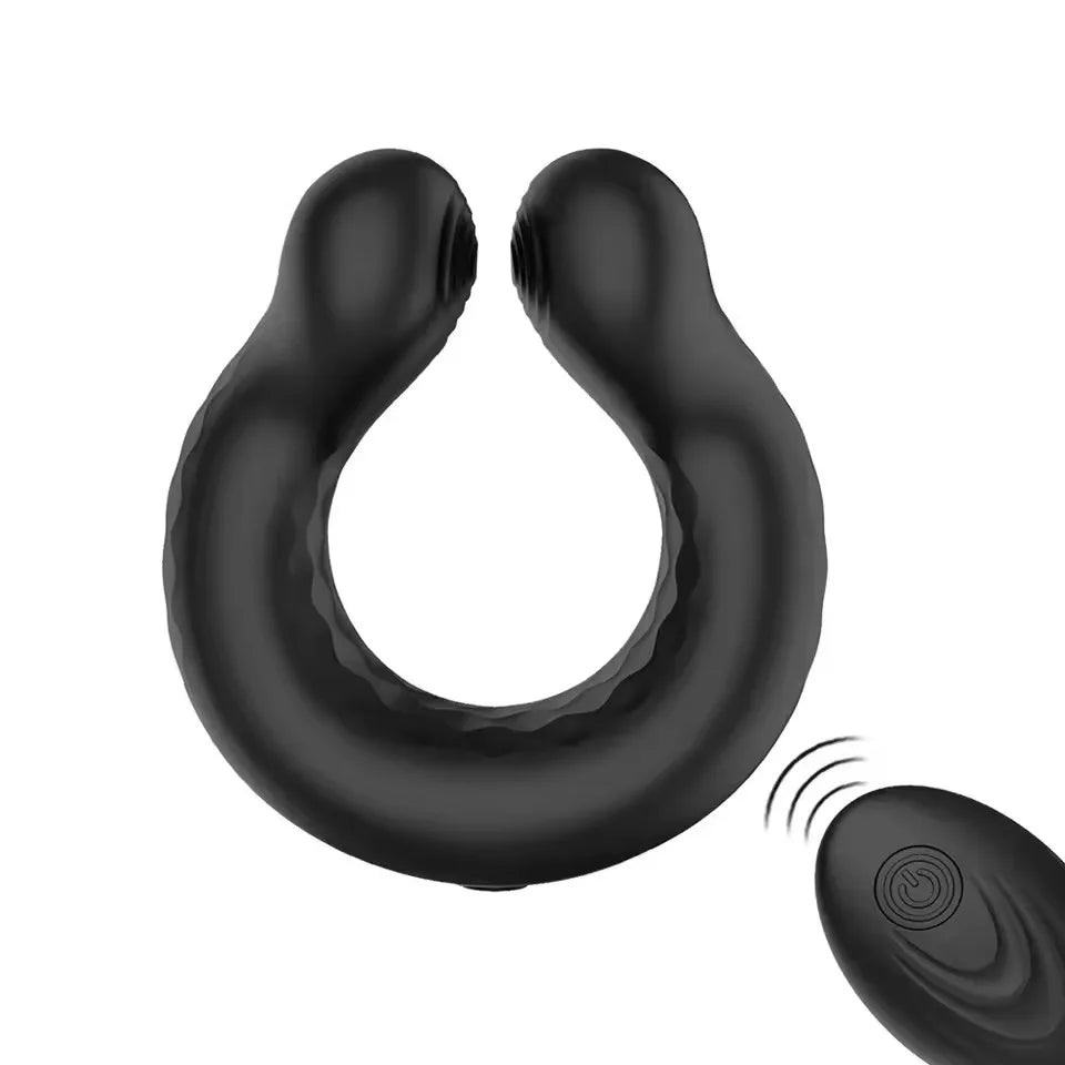 Wireless Remote Vibrating Penis Ring Cock Ring Vibrator Delay Ejaculation Cockring Male Masturbator Sex Toys For Men Gay 18 - buysextoyth