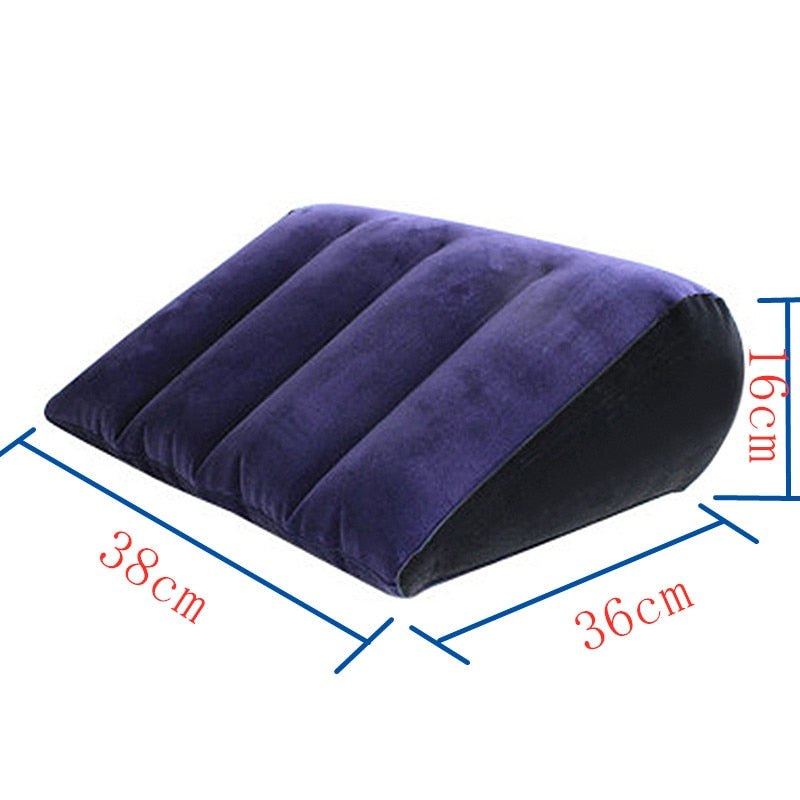 Love Game Toys Love Position Cushion Couple Sex Furniture Sex Aid Adult Erotic Wedge Pillows Air Magic Inflatable Love Pillow - buysextoyth