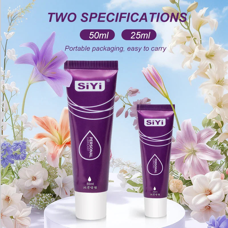 25ml/50ml Personal Lubricant Travel Size. Smooth Non-Sticky Intimate Moisturizing Jelly.  Gentle Formula Anal Lube - buysextoyth