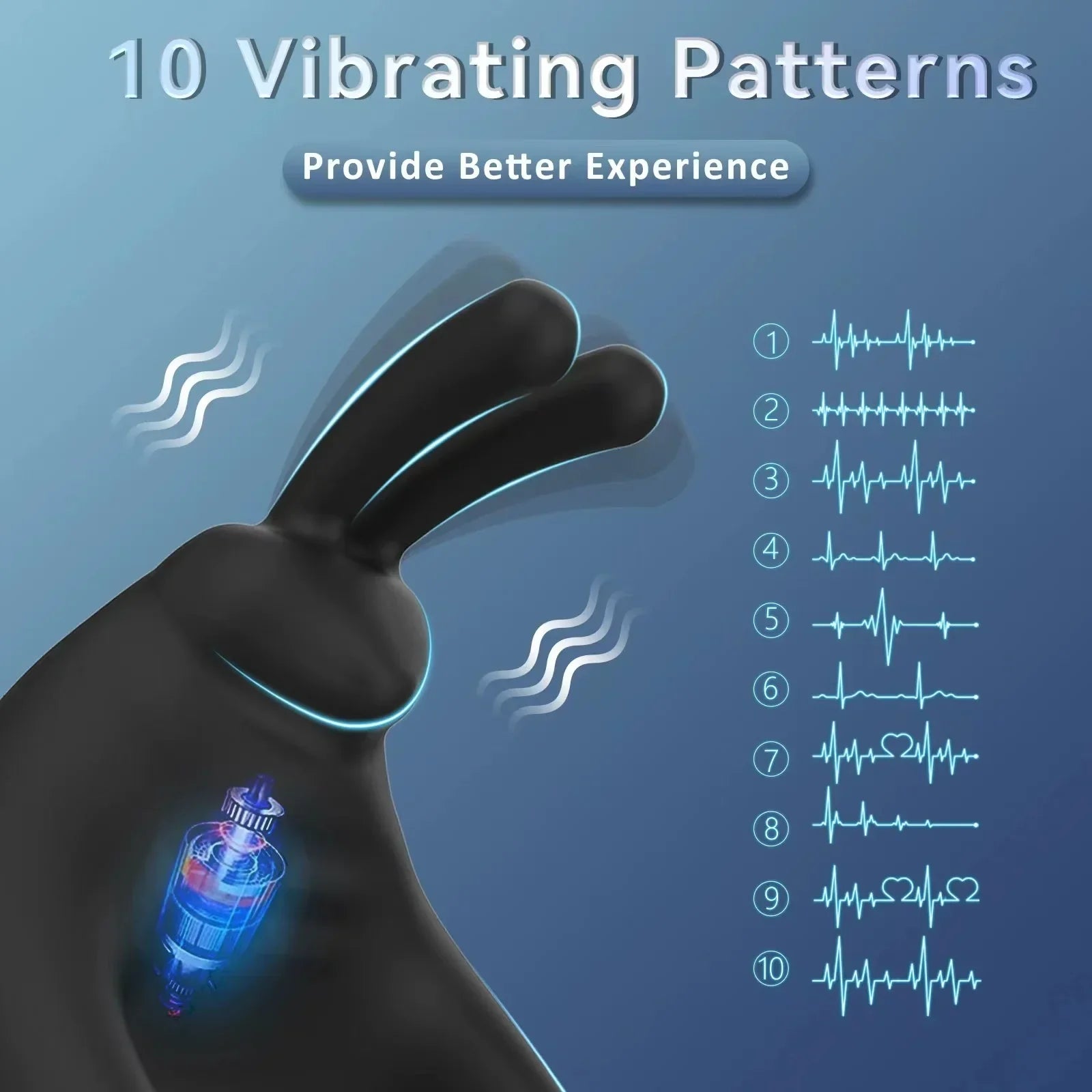 Penis Ring Vibrator Wireless Remote Control Clitoris Stimulation Delay Ejaculation Enlargement Erection For Men - buysextoyth
